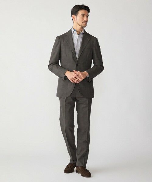 SHIPS / シップス テーラードジャケット | SHIPS:〈FUNCTION/洗濯機可能〉ウォッシャブル バーズアイ ジャケット(セットアップ対応) | 詳細16