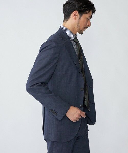 SHIPS / シップス テーラードジャケット | SHIPS:〈FUNCTION/洗濯機可能〉ウォッシャブル バーズアイ ジャケット(セットアップ対応) | 詳細27