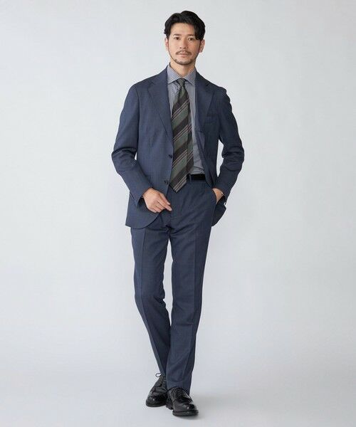 SHIPS / シップス テーラードジャケット | SHIPS:〈FUNCTION/洗濯機可能〉ウォッシャブル バーズアイ ジャケット(セットアップ対応) | 詳細28