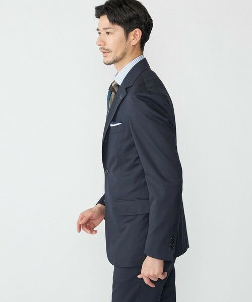 SHIPS / シップス テーラードジャケット | SHIPS:〈セットアップ対応/洗濯機可能〉ウール/ポリエステル ツイル ジャケット | 詳細1