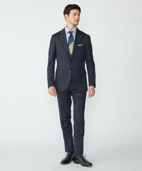 SHIPS / シップス テーラードジャケット | SHIPS:〈セットアップ対応/洗濯機可能〉ウール/ポリエステル ツイル ジャケット | 詳細4