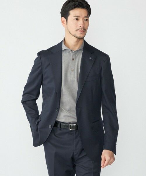 SHIPS / シップス テーラードジャケット | SHIPS:〈セットアップ対応/洗濯機可能〉ウール/ポリエステル ツイル ジャケット | 詳細8