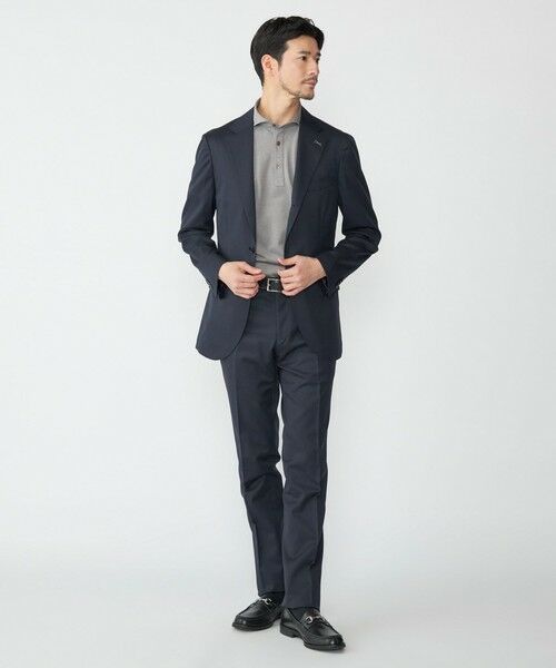 SHIPS / シップス テーラードジャケット | SHIPS:〈セットアップ対応/洗濯機可能〉ウール/ポリエステル ツイル ジャケット | 詳細9