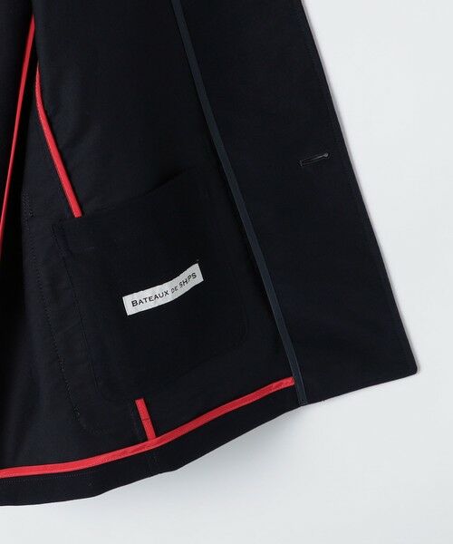 SHIPS / シップス テーラードジャケット | BATEAUX DE SHIPS: 〈セットアップ対応〉モールスキン スタンド ジャケット | 詳細12