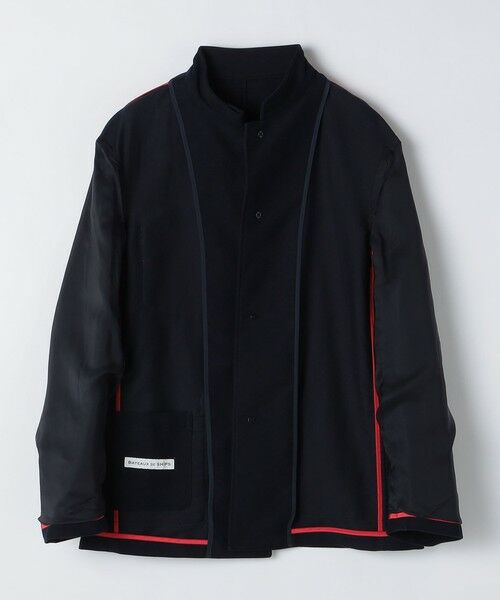 SHIPS / シップス テーラードジャケット | BATEAUX DE SHIPS: 〈セットアップ対応〉モールスキン スタンド ジャケット | 詳細13