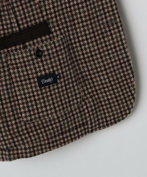 SHIPS / シップス テーラードジャケット | Drakes: MK VII GUN CHECK TWEED BLAZER | 詳細8