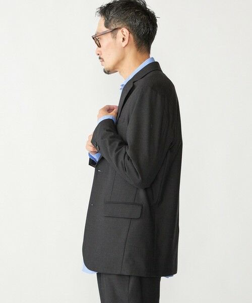 SHIPS / シップス テーラードジャケット | SHIPS: <セットアップ対応> SOLOTEX(R) ウール サキソニー 2B ジャケット | 詳細5