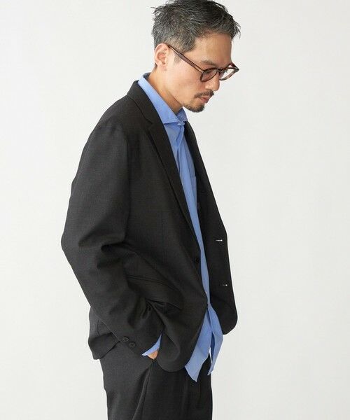 SHIPS / シップス テーラードジャケット | SHIPS: <セットアップ対応> SOLOTEX(R) ウール サキソニー 2B ジャケット | 詳細7