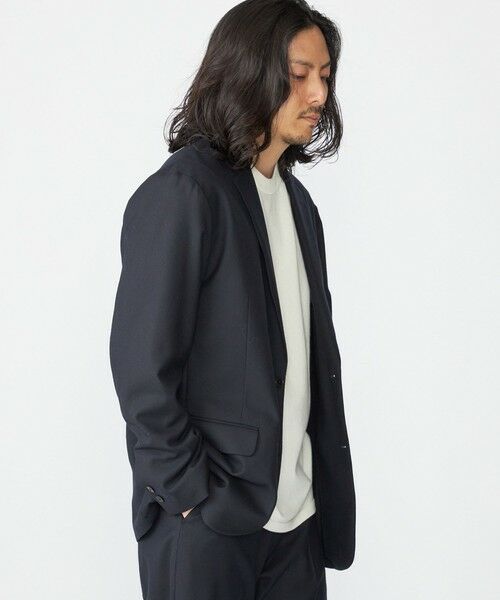 SHIPS / シップス テーラードジャケット | SHIPS: <セットアップ対応> SOLOTEX(R) ウール サキソニー 2B ジャケット | 詳細24