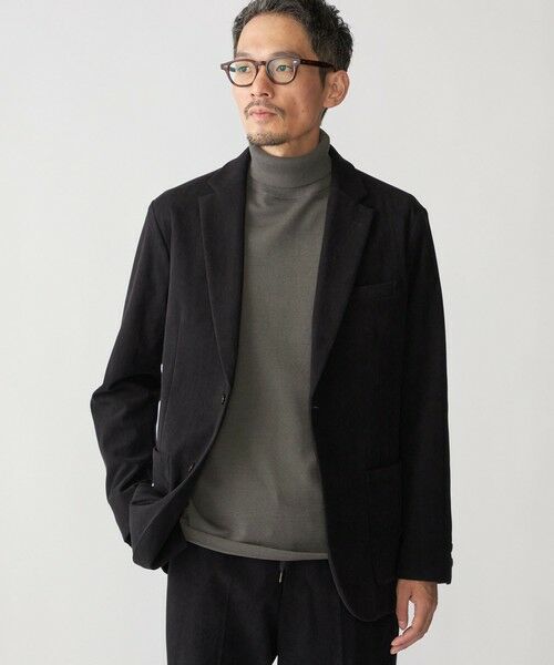 SHIPS / シップス テーラードジャケット | SHIPS: 〈セットアップ対応〉トリコット コーデュロイ 2B ジャケット | 詳細1