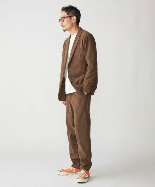 SHIPS / シップス テーラードジャケット | SHIPS: 〈セットアップ対応〉トリコット コーデュロイ 2B ジャケット | 詳細14