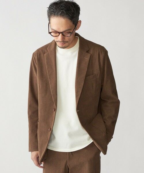 SHIPS / シップス テーラードジャケット | SHIPS: 〈セットアップ対応〉トリコット コーデュロイ 2B ジャケット | 詳細17