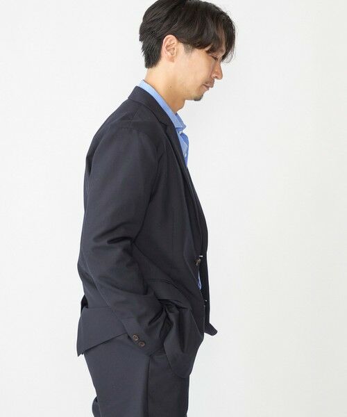 SHIPS / シップス テーラードジャケット | SHIPS: <セットアップ対応> TW パナマ 2ボタン ジャケット | 詳細25