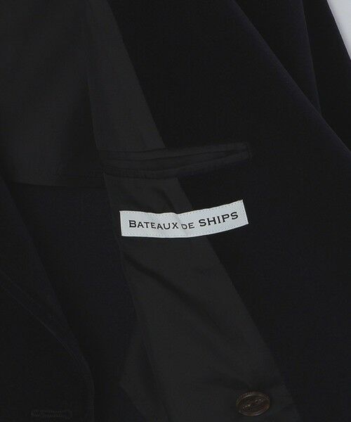SHIPS / シップス テーラードジャケット | BATEAUX DE SHIPS: ベルベット ジャケット | 詳細8