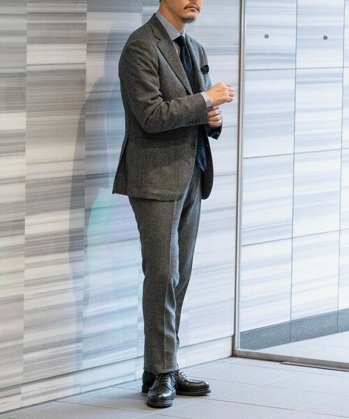 SHIPS / シップス テーラードジャケット | SHIPS:〈FUNCTION〉〈セットアップ対応〉ホームスパン ジャケット | 詳細1