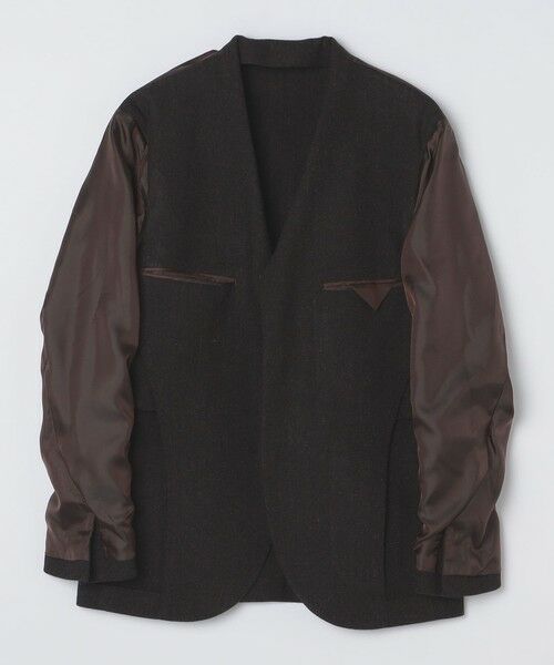 SHIPS / シップス テーラードジャケット | SHIPS:〈FUNCTION〉〈セットアップ対応〉ホームスパン ジャケット | 詳細19