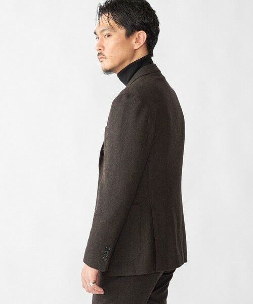 SHIPS / シップス テーラードジャケット | SHIPS:〈FUNCTION〉〈セットアップ対応〉ホームスパン ジャケット | 詳細10