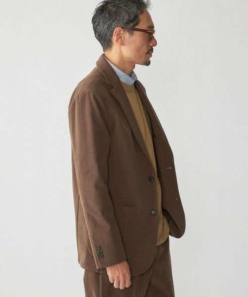 SHIPS / シップス テーラードジャケット | SHIPS:〈手洗い可能〉トリコット コーデュロイ ジャケット (セットアップ対応) | 詳細16