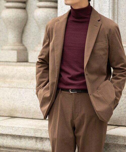 SHIPS / シップス テーラードジャケット | SHIPS:〈手洗い可能〉トリコット コーデュロイ ジャケット (セットアップ対応) | 詳細9