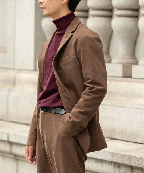 SHIPS / シップス テーラードジャケット | SHIPS:〈手洗い可能〉トリコット コーデュロイ ジャケット (セットアップ対応) | 詳細11