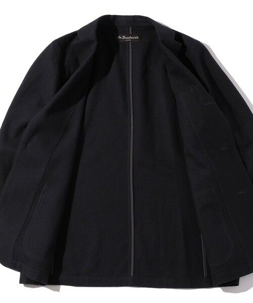 SHIPS / シップス テーラードジャケット | Southwick Gate Label:〈セットアップ対応〉フェルテッド ジャケット | 詳細4