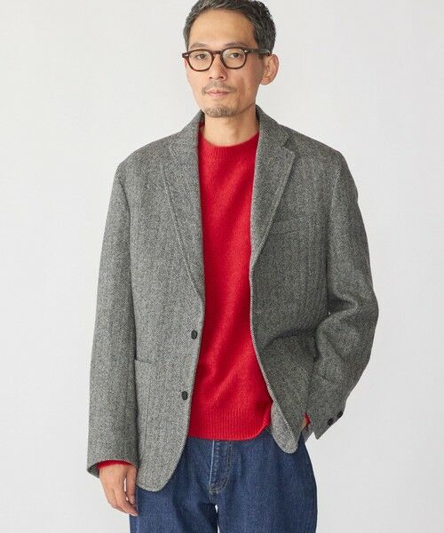 SHIPS / シップス テーラードジャケット | SHIPS: AUTHENTIC ヘリンボーン スポーツ ブレザー | 詳細7