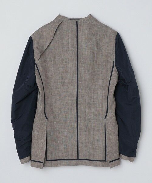 SHIPS / シップス テーラードジャケット | BREUER: FABIO リネン コットン ジャケット | 詳細3