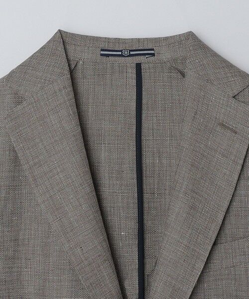 SHIPS / シップス テーラードジャケット | BREUER: FABIO リネン コットン ジャケット | 詳細4