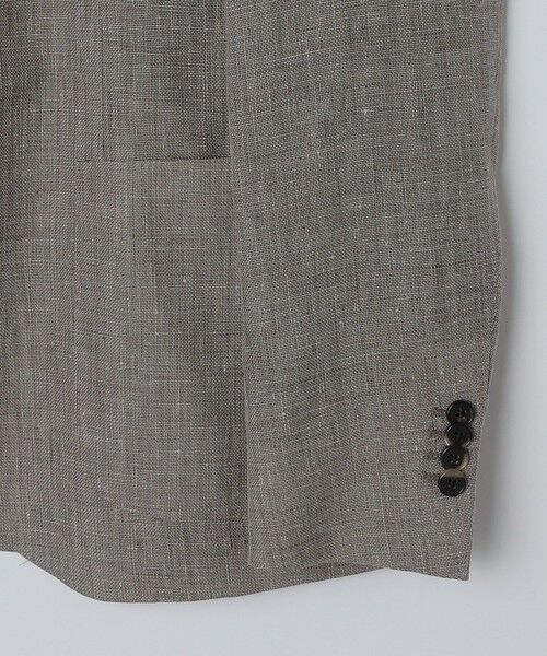 SHIPS / シップス テーラードジャケット | BREUER: FABIO リネン コットン ジャケット | 詳細5