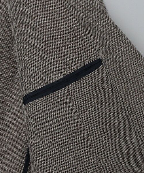 SHIPS / シップス テーラードジャケット | BREUER: FABIO リネン コットン ジャケット | 詳細7