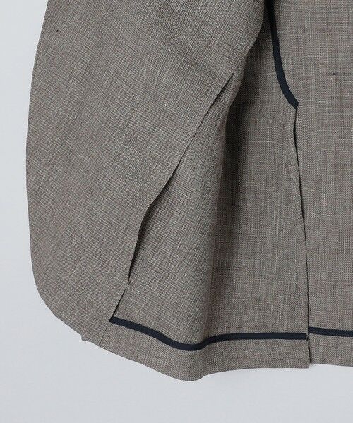 SHIPS / シップス テーラードジャケット | BREUER: FABIO リネン コットン ジャケット | 詳細8