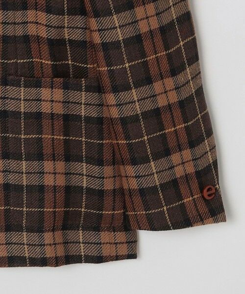 SHIPS / シップス テーラードジャケット | ernesto: リネン ツイード タータンチェック ジャケット | 詳細2