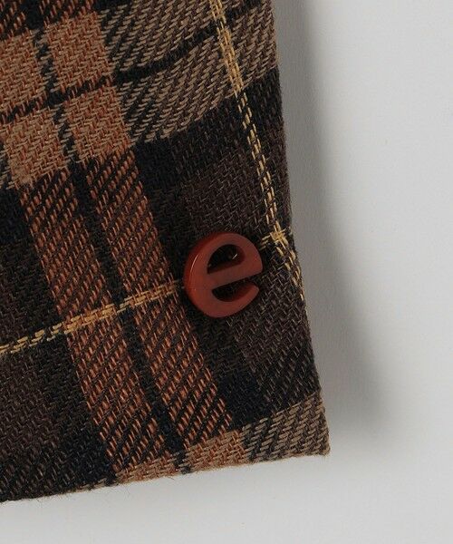 SHIPS / シップス テーラードジャケット | ernesto: リネン ツイード タータンチェック ジャケット | 詳細4