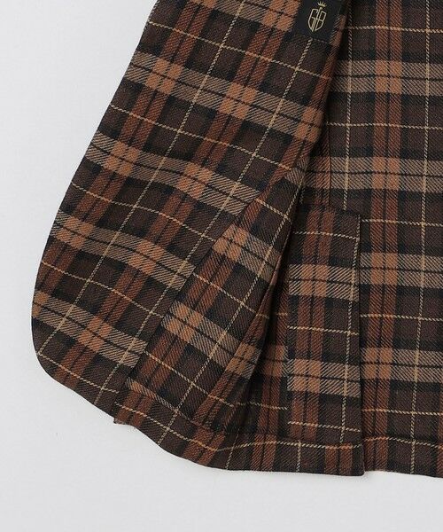 SHIPS / シップス テーラードジャケット | ernesto: リネン ツイード タータンチェック ジャケット | 詳細5