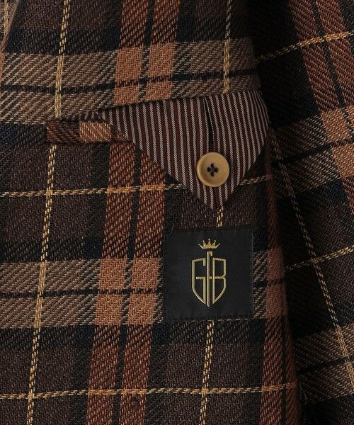 SHIPS / シップス テーラードジャケット | ernesto: リネン ツイード タータンチェック ジャケット | 詳細6