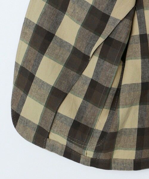 SHIPS / シップス テーラードジャケット | 【SHIPS別注】Errico Formicola: ブラウンカラー マドラスチェック ジャケット | 詳細7