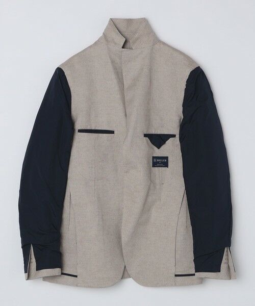 SHIPS / シップス テーラードジャケット | BREUER: リネン コットン オックスフォード ジャケット | 詳細2