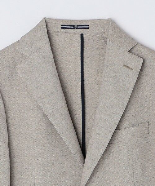 SHIPS / シップス テーラードジャケット | BREUER: リネン コットン オックスフォード ジャケット | 詳細4