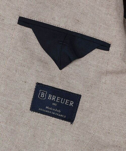 SHIPS / シップス テーラードジャケット | BREUER: リネン コットン オックスフォード ジャケット | 詳細8