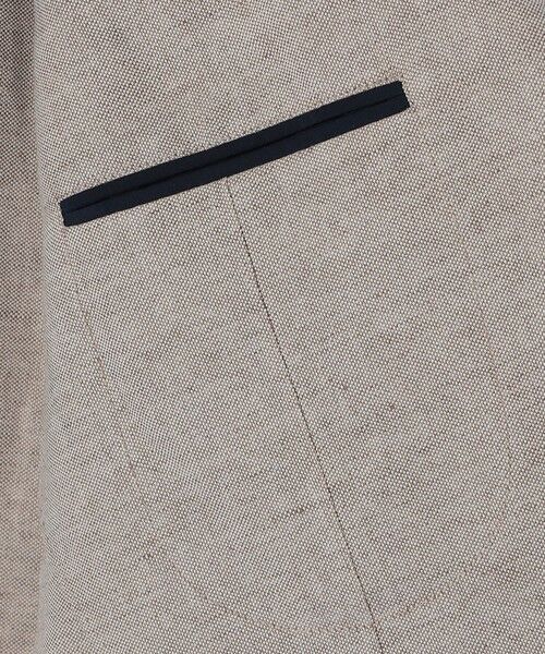 SHIPS / シップス テーラードジャケット | BREUER: リネン コットン オックスフォード ジャケット | 詳細9