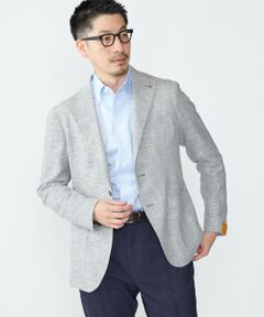 SHIPS / シップス テーラードジャケット | TAGLIATORE: メランジ グレー ホップサック ジャケット