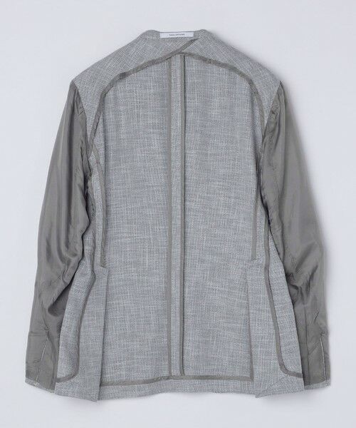 SHIPS / シップス テーラードジャケット | TAGLIATORE: メランジ グレー ホップサック ジャケット | 詳細12