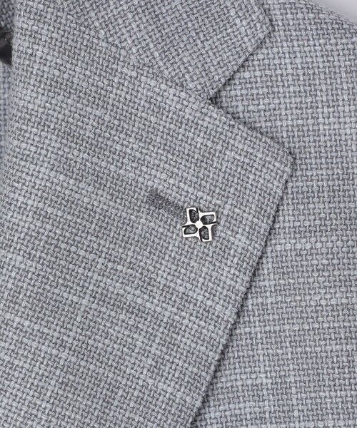 SHIPS / シップス テーラードジャケット | TAGLIATORE: メランジ グレー ホップサック ジャケット | 詳細14