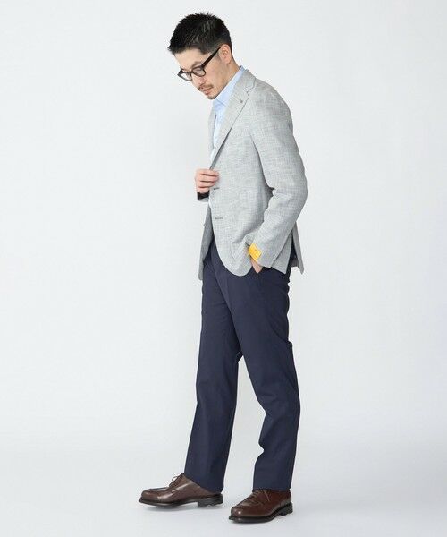 SHIPS / シップス テーラードジャケット | TAGLIATORE: メランジ グレー ホップサック ジャケット | 詳細6