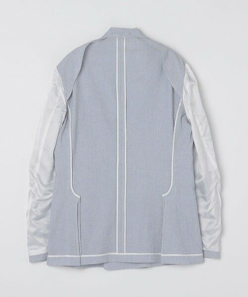 SHIPS / シップス テーラードジャケット | LARDINI: ROMA シアサッカー ダブルブレステッド ジャケット | 詳細3