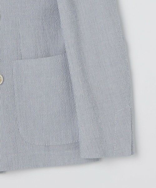 SHIPS / シップス テーラードジャケット | LARDINI: ROMA シアサッカー ダブルブレステッド ジャケット | 詳細5