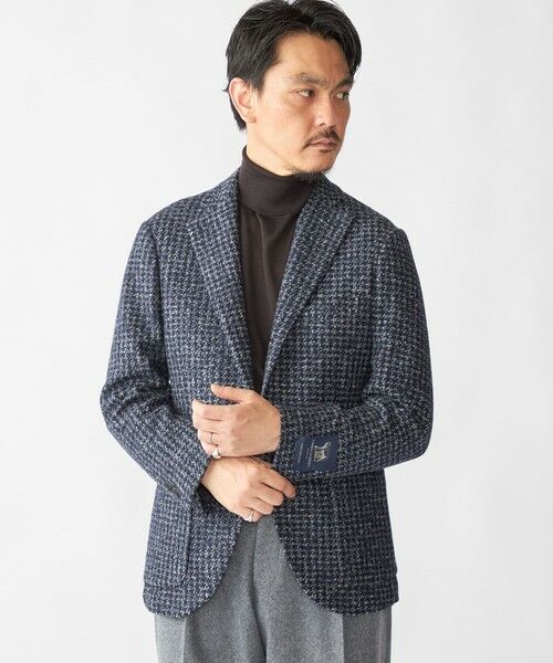 SHIPS / シップス テーラードジャケット | SHIPS:〈FUNCTION〉RANIFICIO ROMA ハウンドトゥース ジャケット | 詳細2