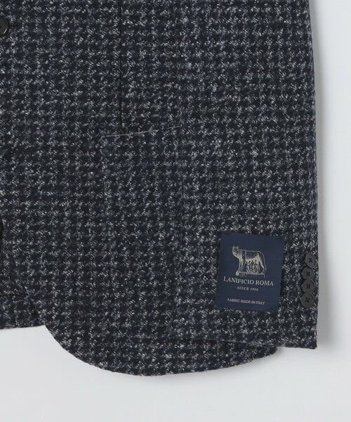 SHIPS / シップス テーラードジャケット | SHIPS:〈FUNCTION〉RANIFICIO ROMA ハウンドトゥース ジャケット | 詳細9