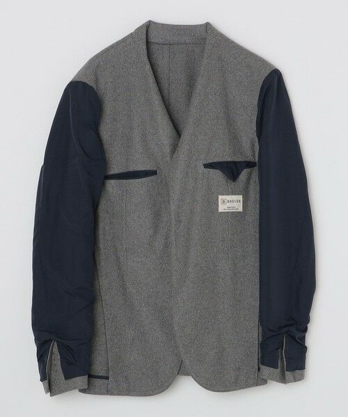 SHIPS / シップス テーラードジャケット | BREUER: リサイクル カシミヤ ジャケット | 詳細2