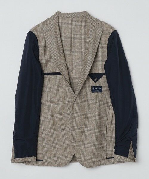 SHIPS / シップス テーラードジャケット | BREUER: ウール フランネル チェック ジャケット | 詳細2